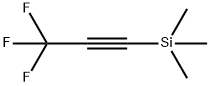 Silane, trimethyl(3,3,3-trifluoro-1-propyn-1-yl)- Structural