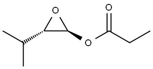 Oxiranol,3-(1-methylethyl)-,propanoate,(2R,3R)-rel-(9CI) Structural