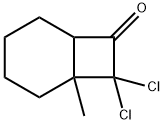 Bicyclo[4.2.0]octan-7-one, 8,8-dichloro-1-methyl- Structural