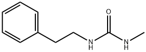 Urea, N-methyl-N'-(2-phenylethyl)- Structural