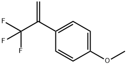 Benzene, 1-methoxy-4-[1-(trifluoromethyl)ethenyl]- Structural
