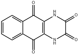 Benzo[g]quinoxaline-2,3,5,10-tetrone, 1,4-dihydro- Structural