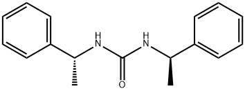 Urea, N,N'-bis[(1R)-1-phenylethyl]- Structural