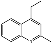 Quinoline, 4-ethyl-2-methyl- Structural