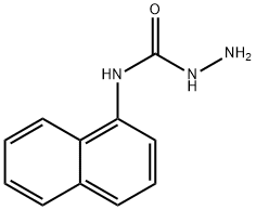 Hydrazinecarboxamide, N-1-naphthalenyl- Structural