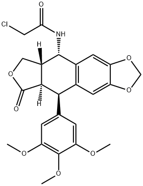 Podophyllotoxin, derivative of Structural