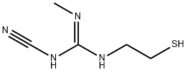 Guanidine, N-cyano-N'-(2-mercaptoethyl)-N''-methyl-, (Z)- (9CI) Structural
