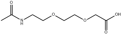 Acetic acid, 2-[2-[2-(acetylamino)ethoxy]ethoxy]- Structural