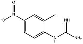 Guanidine, N-(2-methyl-4-nitrophenyl)- Structural