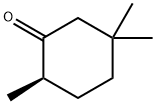 Cyclohexanone, 2,5,5-trimethyl-, (R)- (9CI) Structural