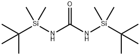 Urea, N,N'-bis[(1,1-dimethylethyl)dimethylsilyl]- Structural