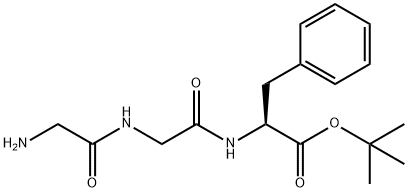 L-Phenylalanine, glycylglycyl-, 1,1-dimethylethyl ester (9CI) Structural
