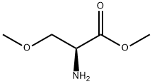 L-Serine, O-methyl-, methyl ester Structural