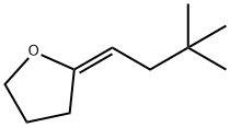 Furan, 2-(3,3-dimethylbutylidene)tetrahydro-, (E)- (9CI) Structural