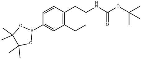 Carbamic acid, N-[1,2,3,4-tetrahydro-6-(4,4,5,5-tetramethyl-1,3,2-dioxaborolan-2-yl)-2-naphthalenyl]-, 1,1-dimethylethyl ester