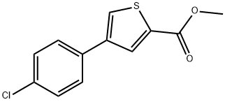 JR-9056, Methyl 4-(4-chlorophenyl)thiophene-2-carboxylate, 97% Structural