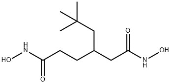 Hexanediamide, 3-(2,2-dimethylpropyl)-N1,N6-dihydroxy- Structural