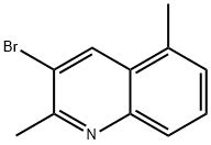 Quinoline, 3-bromo-2,5-dimethyl- Structural