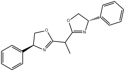 Oxazole, 2,2'-ethylidenebis[4,5-dihydro-4-phenyl-, (4S,4'S)- Structural