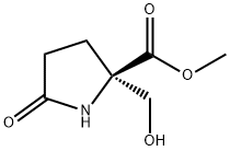 L-Proline, 2-(hydroxymethyl)-5-oxo-, methyl ester Structural