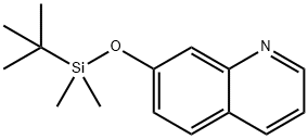 Quinoline, 7-[[(1,1-dimethylethyl)dimethylsilyl]oxy]- Structural