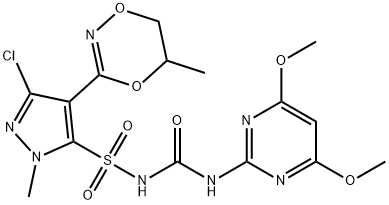 Metazulfuron Structural