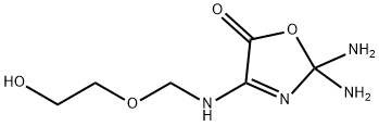 2,2-Diamino-4-[[(2-hydroxyethoxy)methyl]amino]-5(2H)-Oxazolone,