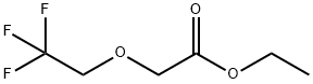 Acetic acid, 2-(2,2,2-trifluoroethoxy)-, ethyl ester Structural