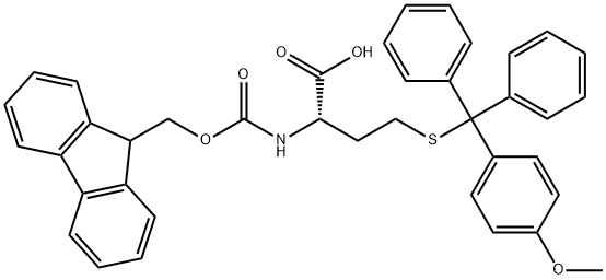 Fmoc-HomoCys(Mmt)-OH Structural