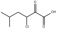 Hexanoic acid, 3-chloro-5-methyl-2-oxo- Structural