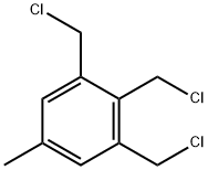 Benzene, 1,2,3-tris(chloromethyl)-5-methyl- Structural