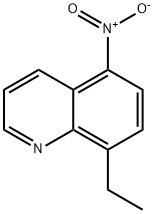 Quinoline, 8-ethyl-5-nitro- Structural
