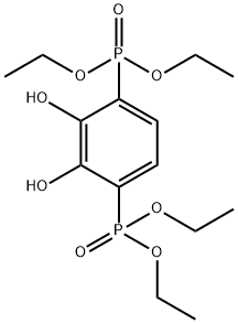 Phosphonic acid, (2,3-dihydroxy-1,4-phenylene)bis-, tetraethyl ester (9CI) Structural