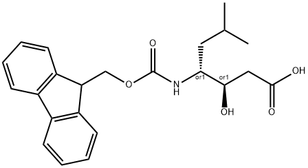 FMOC-L-STATINE Structural
