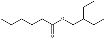 Hexanoic acid, 2-ethylbutyl ester Structural