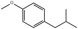 Benzene, 1-methoxy-4-(2-methylpropyl)- Structural
