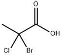 Propanoic acid, 2-bromo-2-chloro- Structural