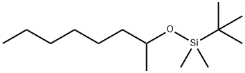 Silane, (1,1-dimethylethyl)dimethyl[(1-methylheptyl)oxy]- Structural