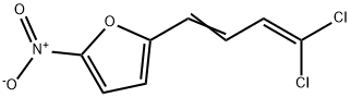 Furan, 2-(4,4-dichloro-1,3-butadien-1-yl)-5-nitro- Structural