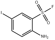 Benzenesulfonyl fluoride, 2-amino-5-iodo- Structural