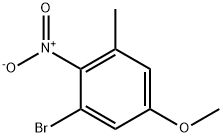 3-bromo-5-methyl-4-nitroanisole