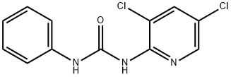 Urea, N-(3,5-dichloro-2-pyridinyl)-N'-phenyl- Structural