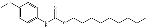 Carbanilic acid, p-methoxy-, nonyl ester (7CI) Structural