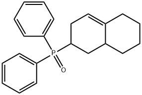 Phosphine oxide, (1,2,3,5,6,7,8,8a-octahydro-2-naphthalenyl)diphenyl- Structural