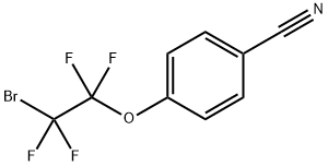 Benzonitrile, 4-(2-bromo-1,1,2,2-tetrafluoroethoxy)- Structural