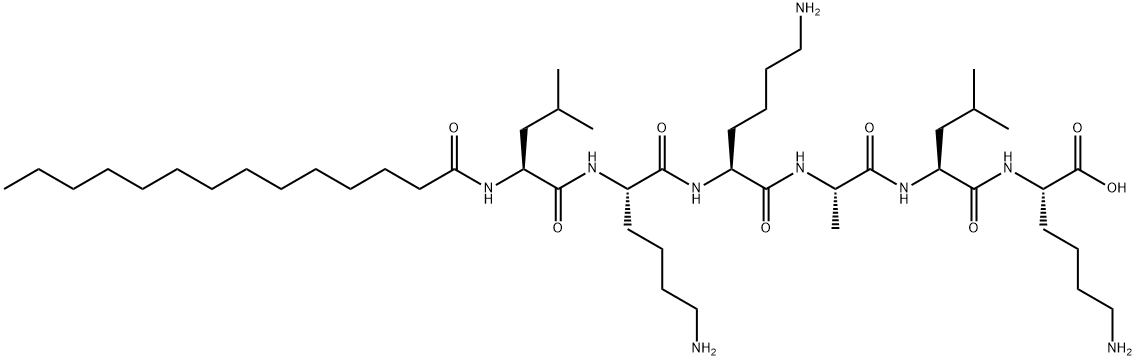 Myristoyl Hexapeptide-16 Structural