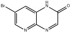 Pyrido[2,3-b]pyrazin-2(1H)-one, 7-bromo- Structural