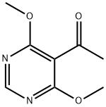 Ethanone, 1-(4,6-dimethoxy-5-pyrimidinyl)- Structural