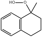 Hydroperoxide, 1,2,3,4-tetrahydro-1-methyl-1-naphthalenyl Structural