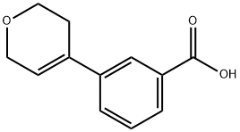 Benzoic acid, 3-(3,6-dihydro-2H-pyran-4-yl)- Structural